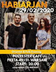 Koncert ORIENTAL & FOLK EVENING - HABIARJAN LIVE ! w Warszawie - 29-02-2020
