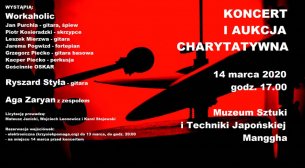 Koncert i Aukcja Charytatywna w Krakowie - 14-03-2020