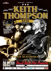 Koncert i premiera płyty Keith Thompson Band. w Toruniu - 09-03-2020