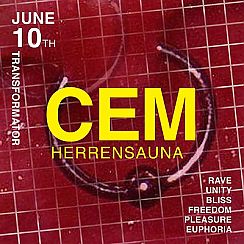 Bilety na koncert CEM (Herrensauna) | THE LADY MACHINE (Pornceptual) | STIGMATIQUE we Wrocławiu - 10-06-2020