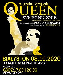 Bilety na koncert Queen Symfonicznie - Muzyka zespołu Queen symfonicznie w Białymstoku - 08-10-2020