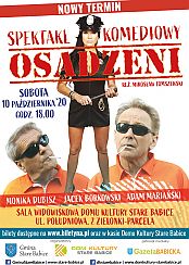 Bilety na spektakl Komedia Osadzeni - Zielonki-Parcela - 10-10-2020