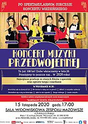 Bilety na koncert Muzyki Przedwojennej  w Otrębusach - 15-11-2020