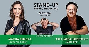 Bilety na koncert Stand-up Kings: Magda Kubicka & Arkadiusz Jaksa Jakszewicz - 16-09-2020
