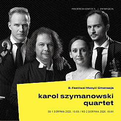 Bilety na Festiwal EMANACJE 2020 - Karol Szymanowski Quartet