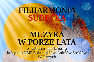 Bilety na koncert Symfoniczny - MUZYKA W PORZE LATA  w Wałbrzychu - 21-08-2020