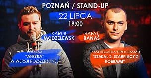 Bilety na koncert STAND-UP: Karol Modzelewski & Rafał Banaś - hype-art prezentuje: Karol Modzelewski &amp; Rafał Banaś - 22-07-2020