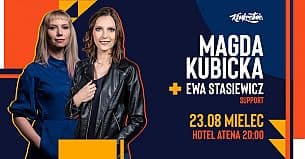 Bilety na koncert Stand-Up: Kubicka + Stasiewicz - Stand-Up w Mielcu: Magda Kubica i Ewa Stasiewicz z nowymi programami! - 23-08-2020