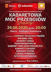 Bilety na kabaret Festiwal Magiczne Zakończenie Wakacji - Kabaretowa Moc Przebojów - Wracamy - rejestracja POLSAT w Kielcach - 29-08-2020