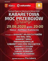 Bilety na kabaret wa Moc Przebojów - Wracamy - rejestracja POLSAT w Kielcach - 29-08-2020