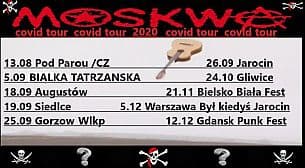 Bilety na koncert Moskwa, Koniec Listopada, NuclearWinter - Moskwa Covid Tour 2020 w Siedlcach - 19-09-2020