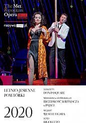 Bilety na spektakl Letnie powtórki operowe:  Met Summer Encores 2020. Pietro Mascagni „Cavalleria rusticana” („Rycerskość wieśniacza”), Ruggero Leoncavallo „Pagliacci” (Pajace). - Rybnik - 01-09-2020