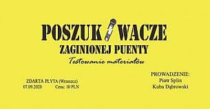 Bilety na koncert Stand-up: Poszukiwacze zaginionej puenty - Stand Up w Gdańsku: Poszukiwacze Zaginionej Puenty - 07-09-2020