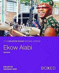 Bilety na Eklektik Room Festival Edition: Ekow Alabi (Ghana) & José Manuel Albán Juárez