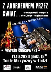 Bilety na koncert Z akordeonem przez świat - koncert Marcina Snokowskiego w Łodzi - 31-01-2021
