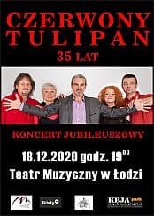 Bilety na koncert Czerwony Tulipan - Koncert Jubileuszowy w Łodzi - 05-09-2021