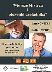Bilety na koncert Jan Nowicki i Julian Mere - Wiersze mistrza i piosenki czeladnika w Serocku - 20-09-2020