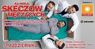 Bilety na kabaret Klinika Skeczów Męczących - odc. 4 w Warszawie - 01-10-2020