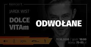 Bilety na koncert Jarek Wist Dolce VitaM w Szczecinie - 11-10-2020