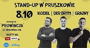 Bilety na koncert Stand-up w Pruszkowie! - 08-10-2020