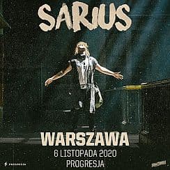 Bilety na koncert Sarius / Warszawa - 06-11-2020