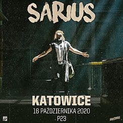 Bilety na koncert Sarius / Katowice - 16-10-2020