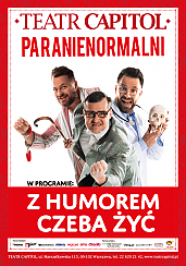 Bilety na kabaret Paranienormalni - Z humorem trzeba żyć w Warszawie - 28-09-2020