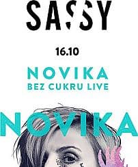 Bilety na koncert NOVIKA live SASSY w Gdańsku - 16-10-2020