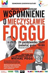 Bilety na koncert Wspomnienie o Mieczysławie Foggu w Warszawie - 24-10-2020