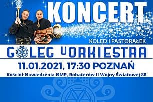 Bilety na koncert Golec uOrkiestra - Kolędy i Pastorałki w Poznaniu - 11-01-2021