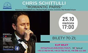 Bilety na koncert Romantic Paris - Chris Schittulli w Jabłonnie - 25-10-2020