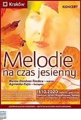 Bilety na koncert „Melodie na czas jesienny” w Krakowie - 11-10-2020