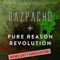 Bilety na koncert GAZPACHO + PURE REASON REVOLUTION w Poznaniu - 09-10-2021