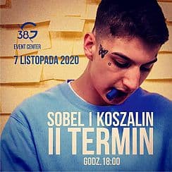 Bilety na koncert Sobel - II TERMIN SOBEL "Pułapka na Motyle" Event Center G38 Koszalin - 18-06-2021
