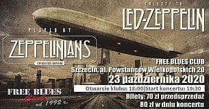 Bilety na koncert – Zeppelinians – 1-szy koncert w Szczecinie - 23-10-2020