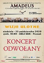 Bilety na koncert Amadeus 25.10.20 w Poznaniu - 25-10-2020