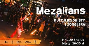 Bilety na spektakl Mezalians - duet iluzjonisty i żonglera - Szczecin - 11-12-2020