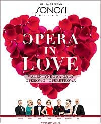 Bilety na koncert Grupa Operowa Sonori Ensemble - Opera in Love. Koncert Walentynkowy w Przemyślu - 14-02-2021