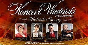 Bilety na koncert Wiedeński z Klasą i Humorem - Wiedeńskie Ogrody w Szczecinie - 06-10-2021
