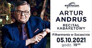 Bilety na koncert Artur Andrus - recital kabaretowy w Szczecinie - 05-10-2021