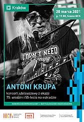 Bilety na koncert Antoni Krupa - Koncert jubileuszowy w Krakowie - 19-03-2021