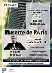 Bilety na koncert "Musette de Paris" - koncert akordeonowy w Krakowie - 17-04-2021