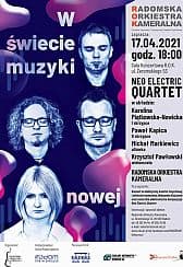 Bilety na koncert W świecie muzyki nowej w Radomiu - 17-04-2021