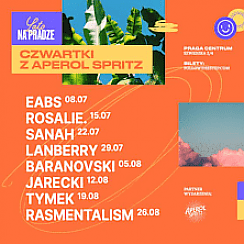 Bilety na koncert Lato na Pradze z Aperol Spritz: Rasmentalism w Warszawie - 26-08-2021