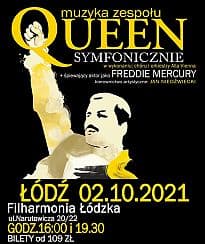 Bilety na koncert Queen Symfonicznie - Muzyka zespołu Queen symfonicznie w Łodzi - 02-10-2021