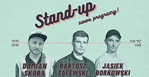 Bilety na koncert Bartosz Zalewski - Stand-Up - Stand-up: Bartosz Zalewski, Jasiek Borkowski i Damian Skóra - 19-05-2021