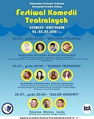 Bilety na spektakl Miłosna Pułapka - Festiwal Komedii Teatralnych w Kętrzynie - DZIEŃ I + KARNETY - 23-07-2021