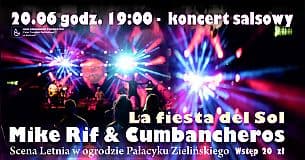 Bilety na koncert salsowy "La fiesta del Sol" - Mike Rif & Cumbancheros w Kielcach - 20-06-2021