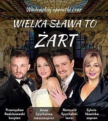 Bilety na koncert Wielka sława to żart - Wiedeński czar operetki Gala operetkowo-musicalowa, świat koncertów wiedeńskich, operetek, musicali w Pogorzeli - 12-09-2021
