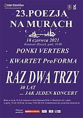 Bilety na koncert 23. POEZJA NA MURACH w Dzierżoniowie - 18-06-2021